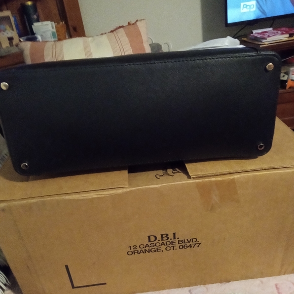 NWT KATE SPADE GORGEOUS BLACK XTRA LARGE TOTE WITH LONG STRAP - Picture 4 of 9